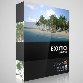 CGAxis Models Volume 15 Exotic Plants